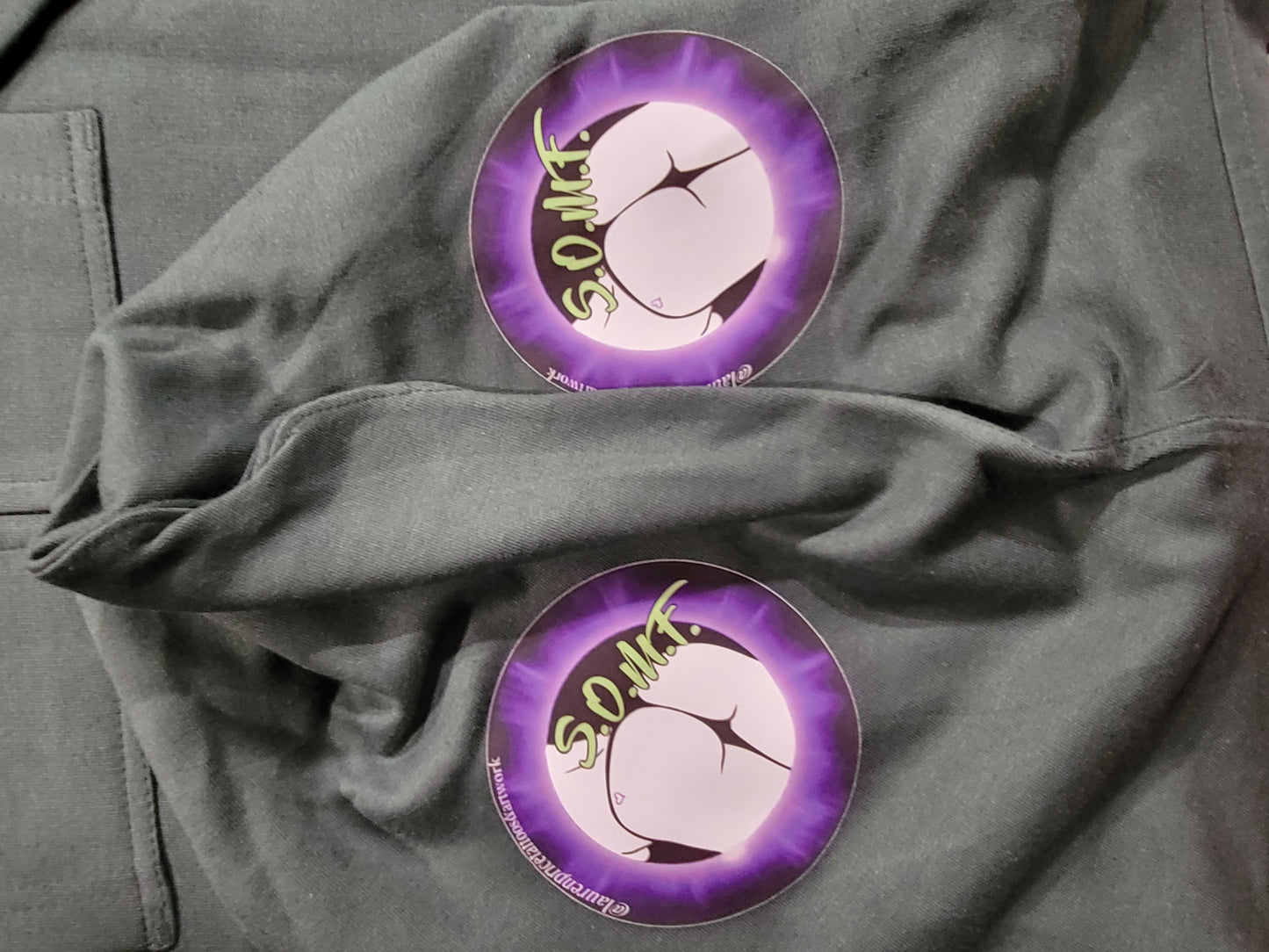 ****Sold Out**** Green Presidential SOMF Backed Full Zip Hoodie (Limited run)