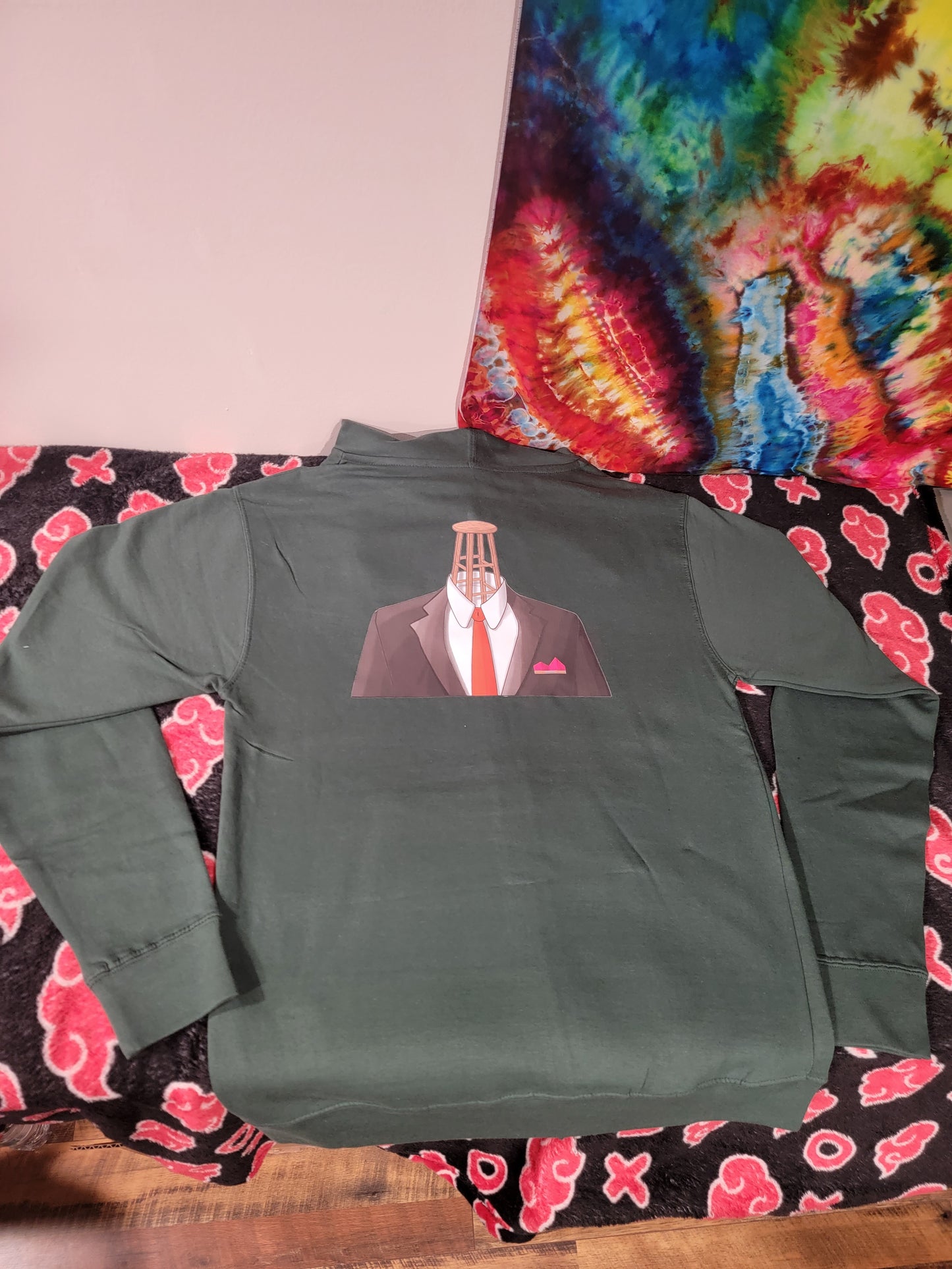 ****Sold Out**** Green Presidential SOMF Backed Full Zip Hoodie (Limited run)