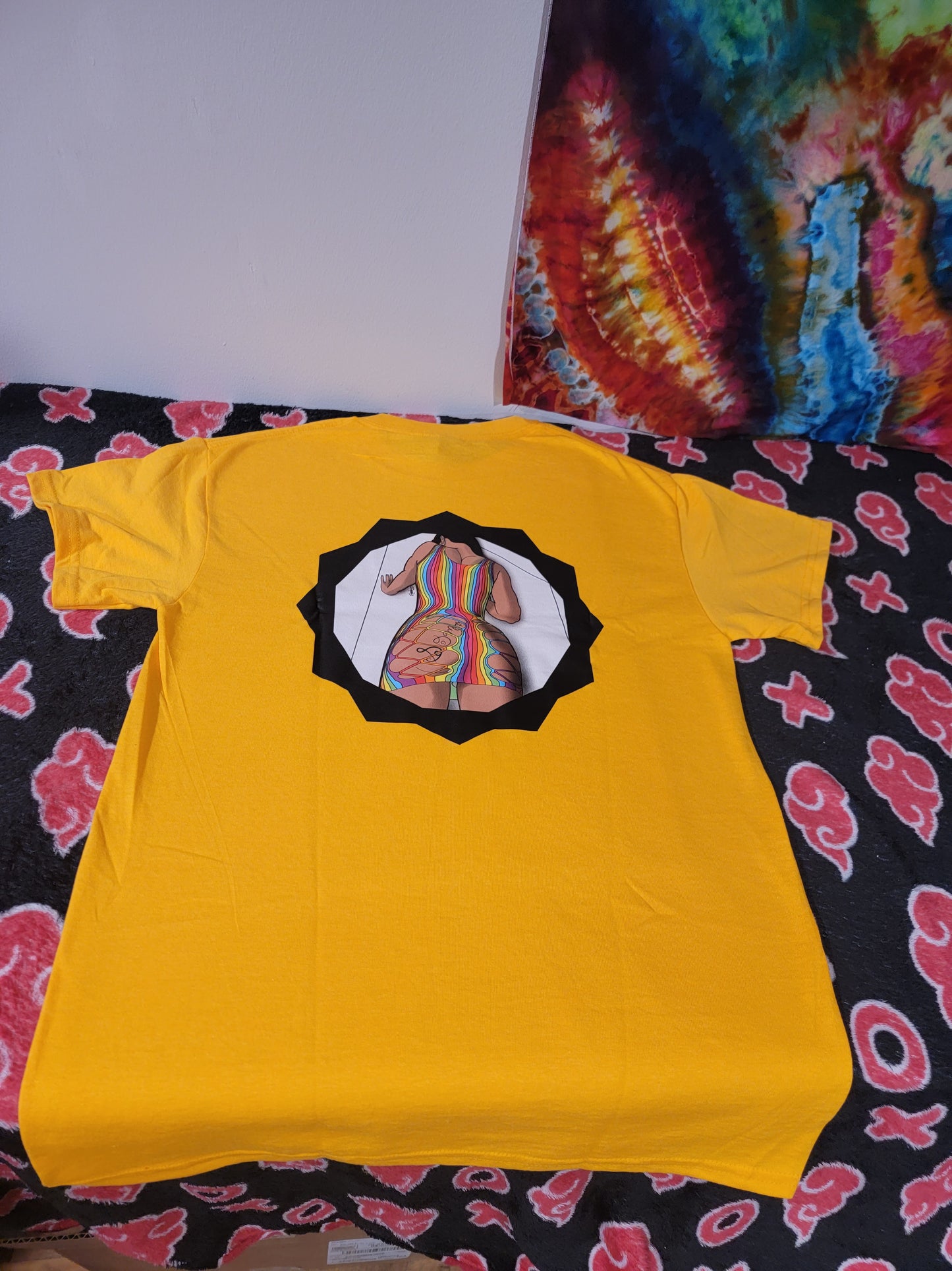 ****Sold Out**** Good Vibes Only X Rainbow SOMF Front and Back Unisex Tee