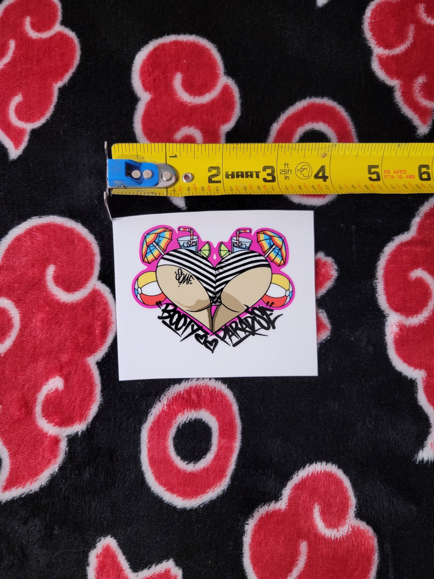 ****Sold Out**** Booty Paradise SOMF UV/Water Resistant Sticker (Small Only)