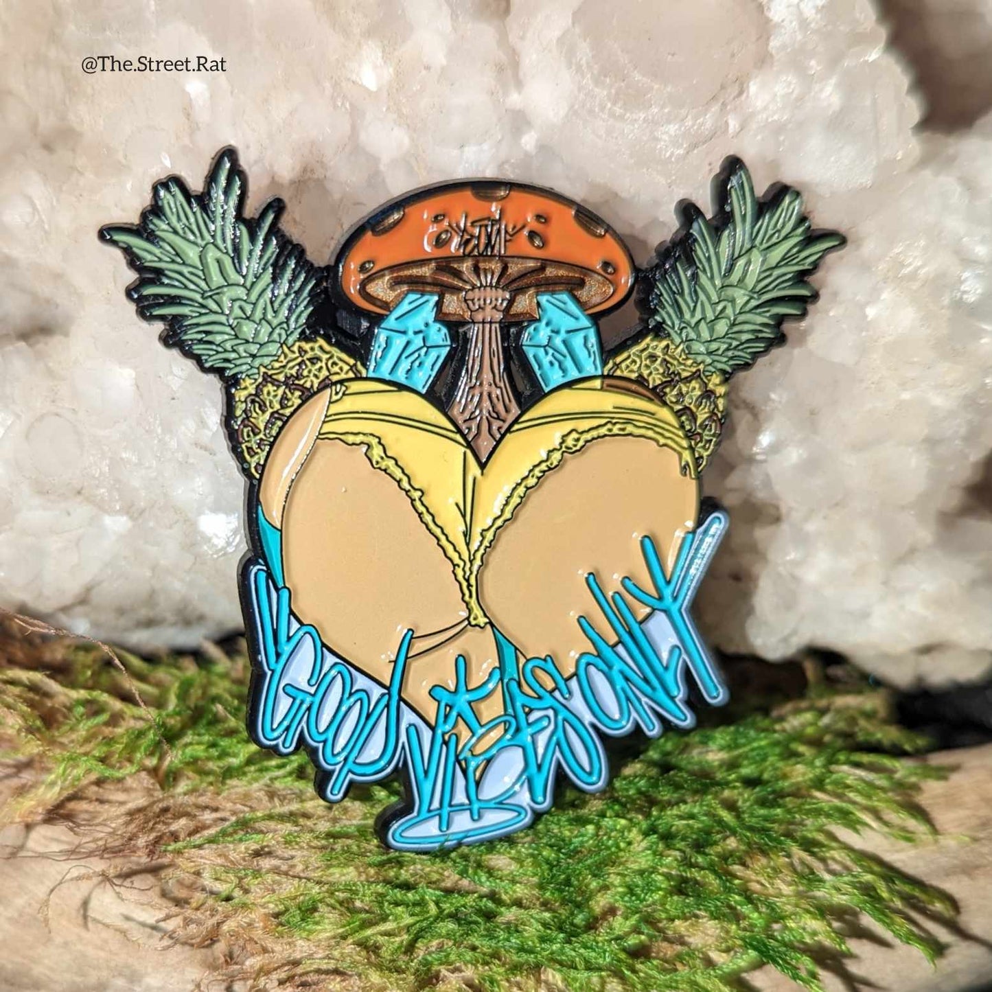 ****Sold Out**** Good Vibes Only SOMF Hat Pin