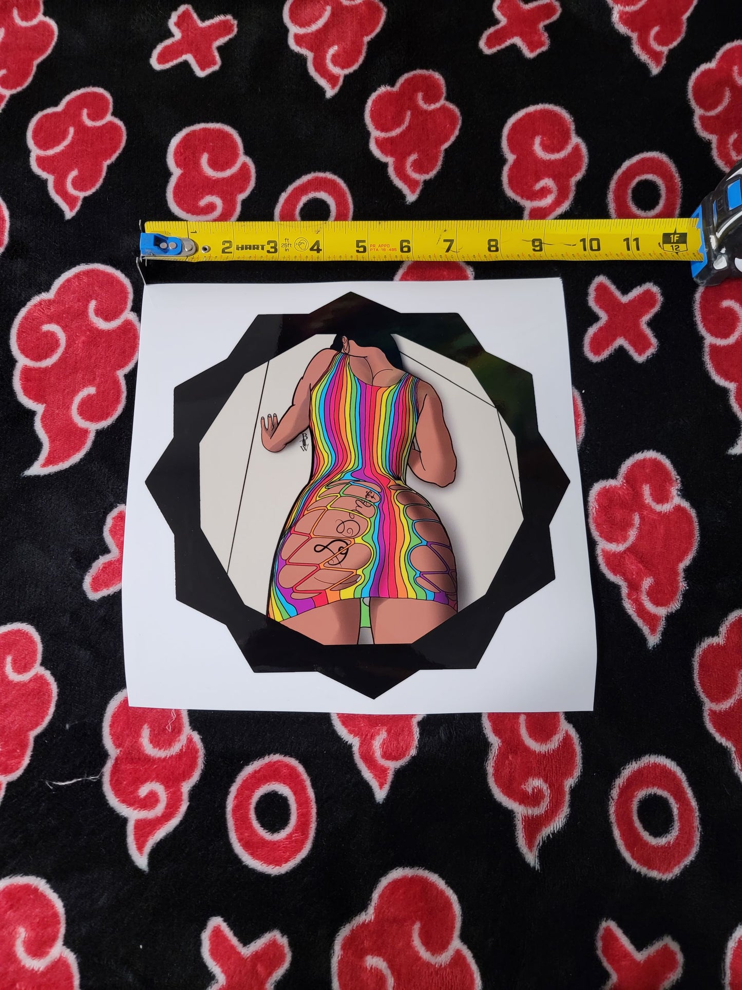****Sold Out**** Rainbow Net SOMF UV/Water Resistant Sticker