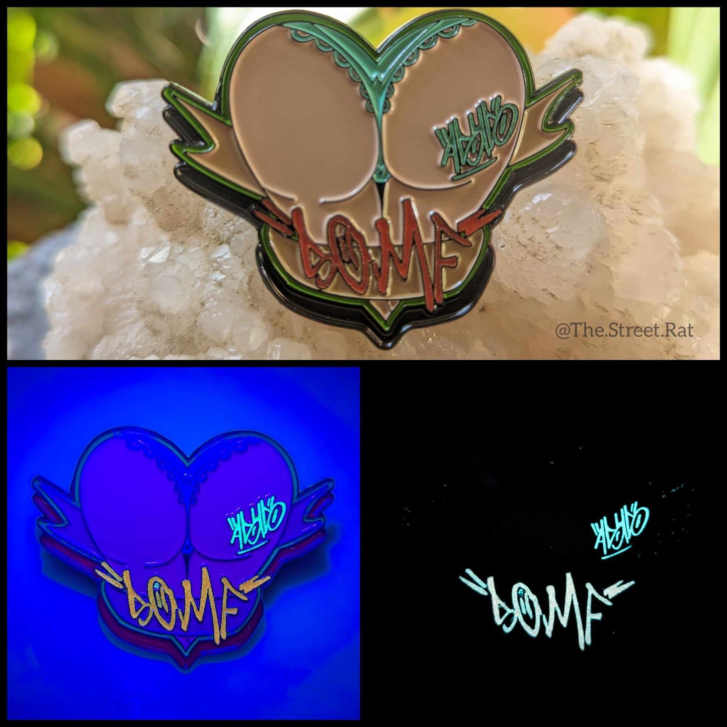 *****Sold Out***** Glow in the Dark SOMF Hat Pin (Numbered 1-100)
