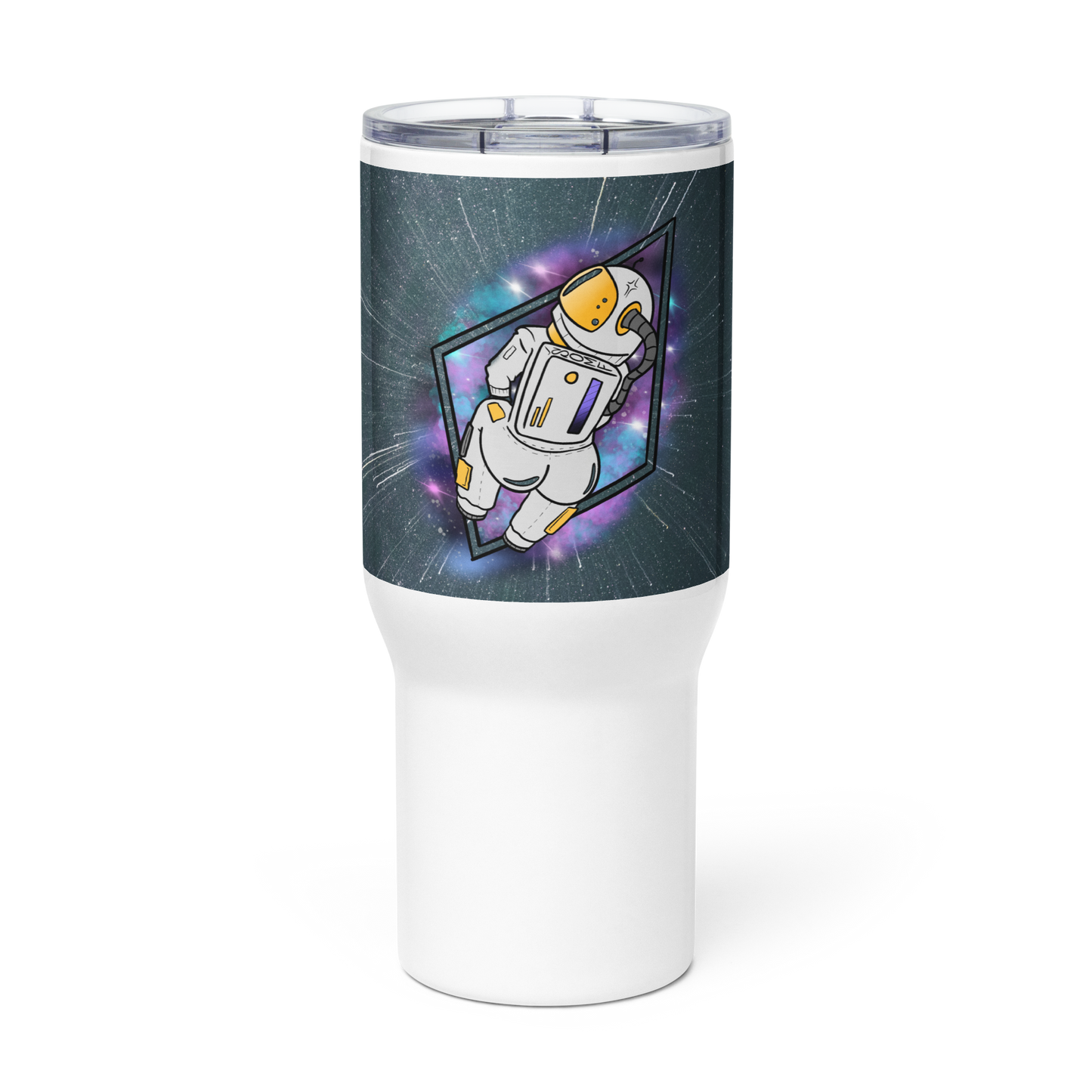 ASStronaught Travel mug with a handle