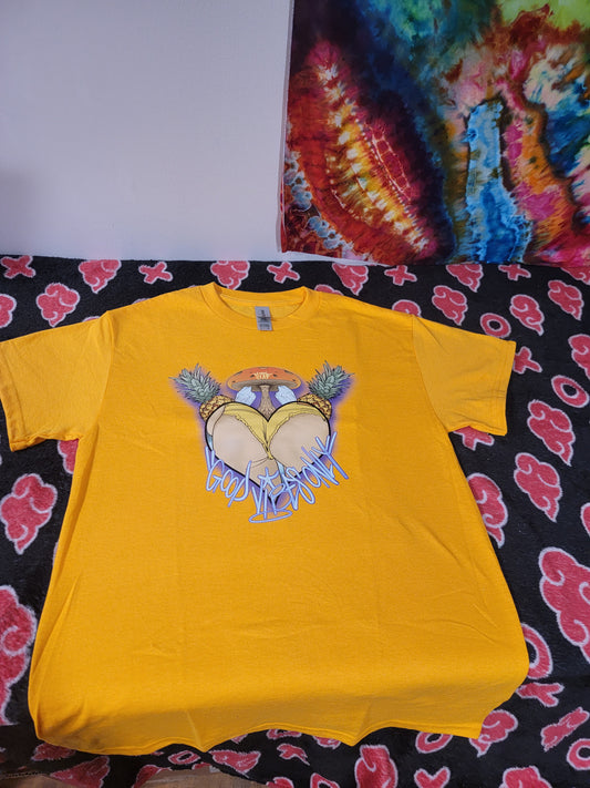 ****Sold Out**** Good Vibes Only X Rainbow SOMF Front and Back Unisex Tee