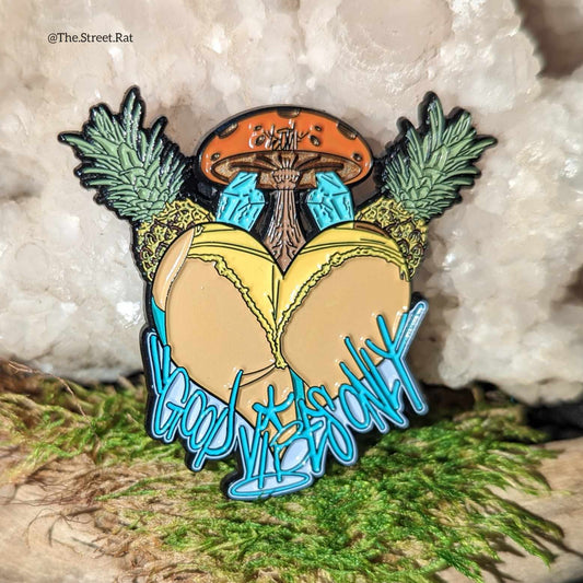 ****Sold Out**** Good Vibes Only SOMF Hat Pin