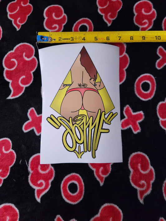 ****Sold Out**** OG Dancer SOMF UV/Water Resistant Sticker (Big Only)