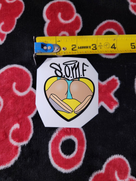 ****Sold Out**** OG Stripper SOMF UV/Water Resistant Sticker (Small Only)